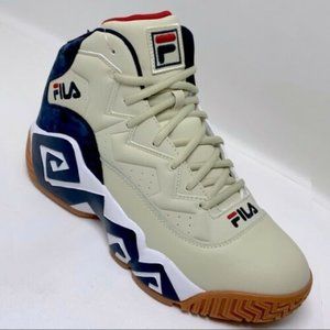 Men's Fila MB Cream | Navy Sneakers NWT